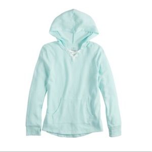 Light blue/green hoodie